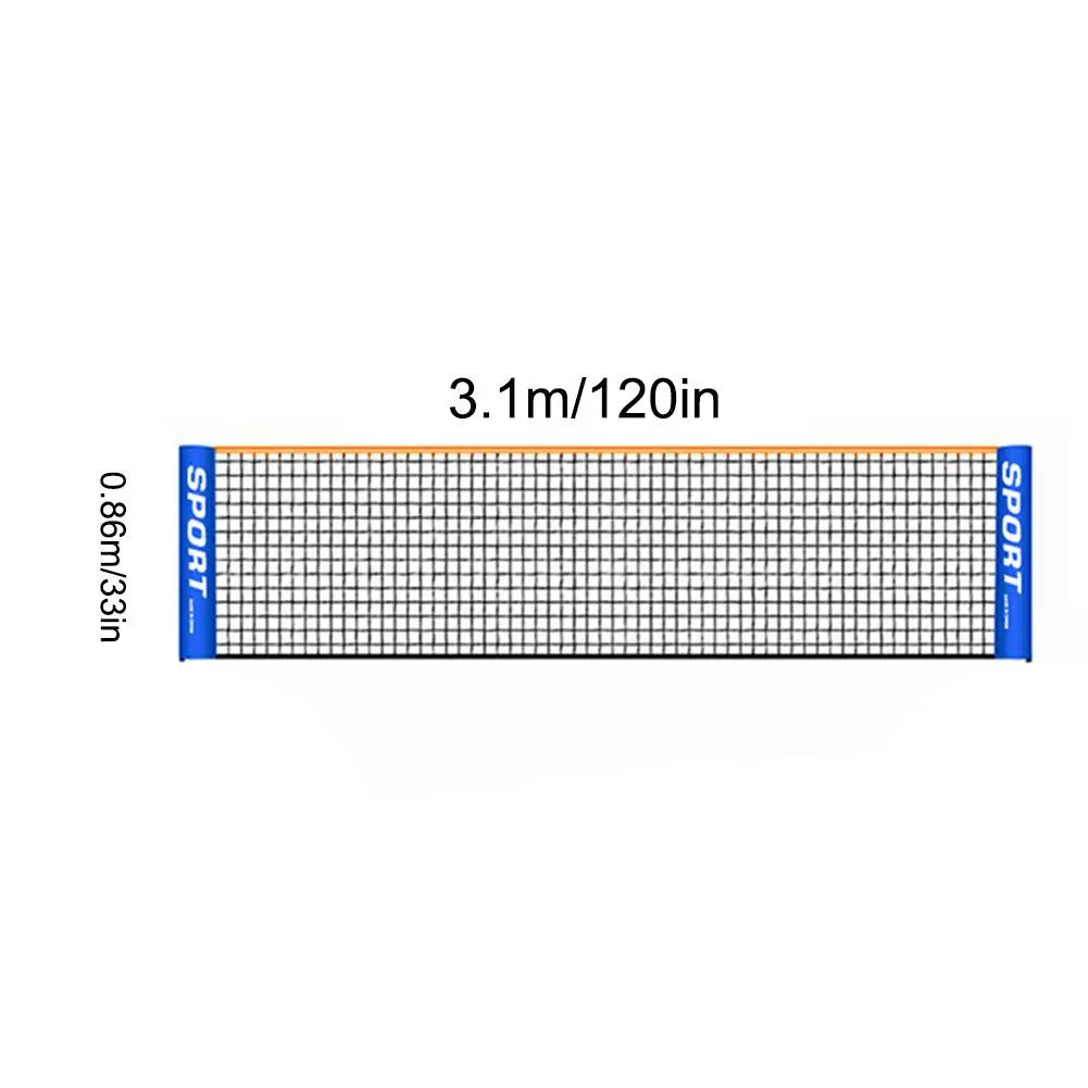 Portable Pickleball & Badminton Net – Easy Setup, Durable