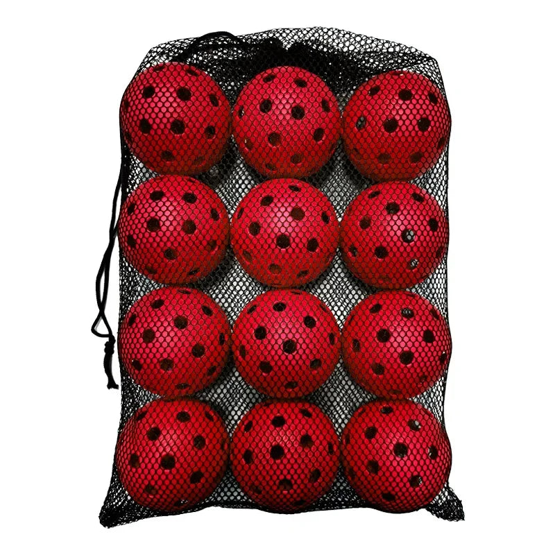 12 Pickleballs 74mm – Indoor Training & Practice
