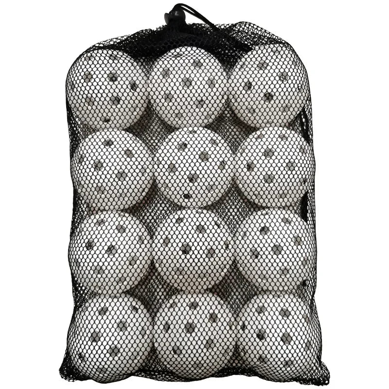 12 Pickleballs 74mm – Indoor Training & Practice