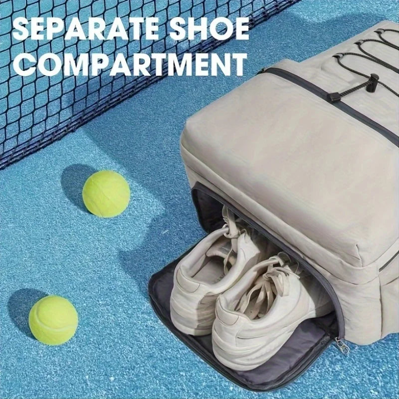Men’s & Women’s Pickleball Backpack – Racket & Shoe Storage