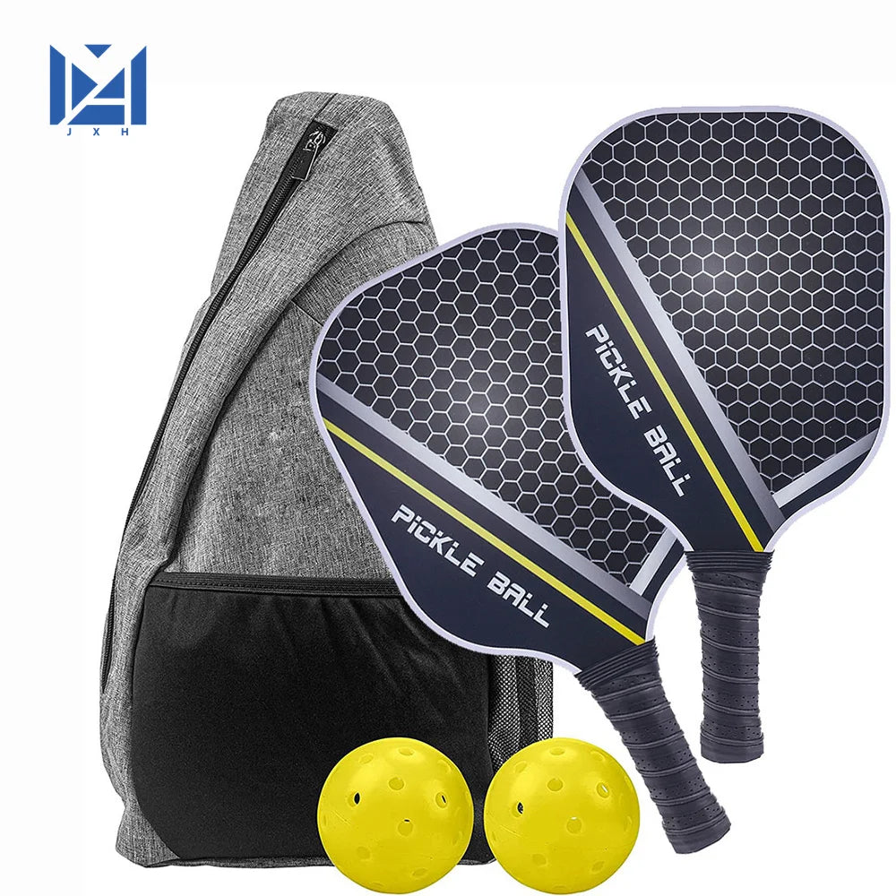 Pickleball Paddle Set – Graphite Carbon Fiber, USAPA Approved