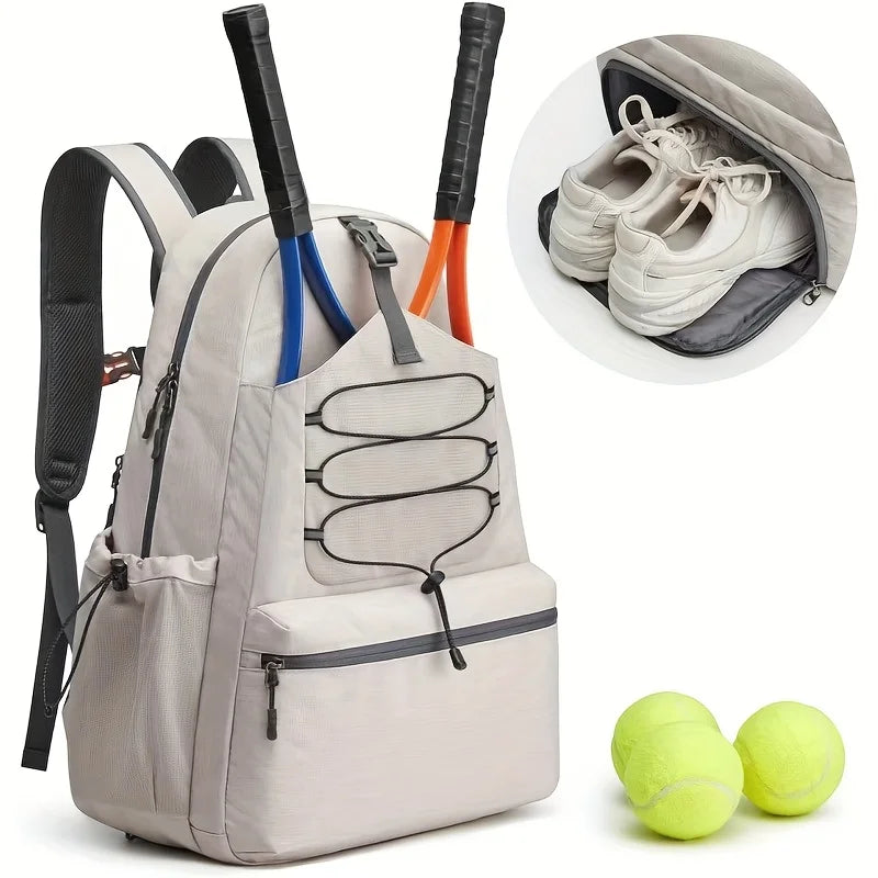 Men’s & Women’s Pickleball Backpack – Racket & Shoe Storage