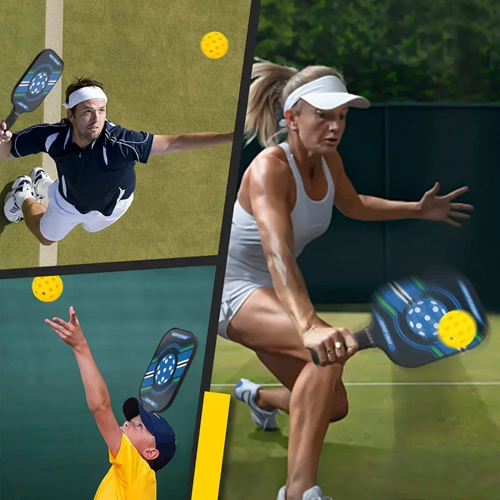 12 Pickleballs 72mm – Indoor Training & Practice