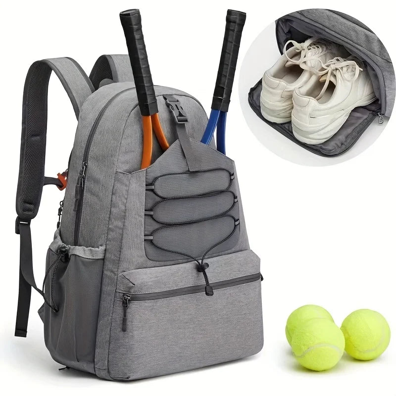 Men’s & Women’s Pickleball Backpack – Racket & Shoe Storage