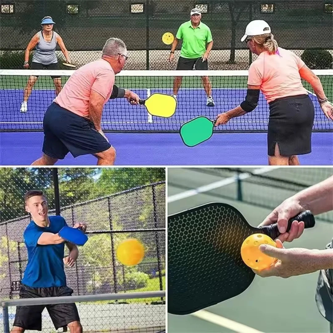 12 Pickleballs 72mm – Indoor Training & Practice