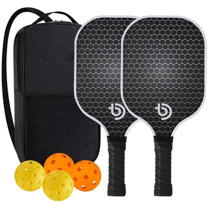 Pickleball Paddle Set – Graphite Carbon Fiber, USAPA Approved