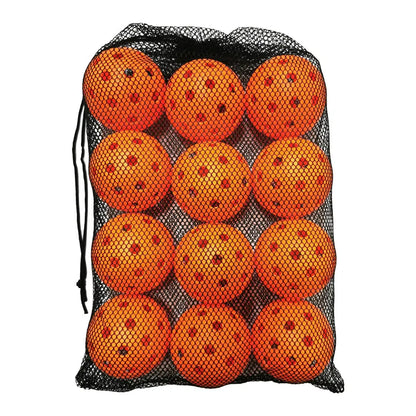 12 Pickleballs 74mm – Indoor Training & Practice