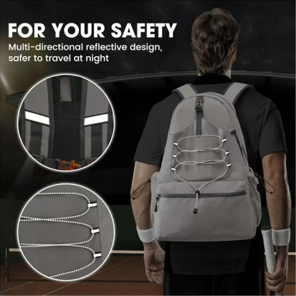Men’s & Women’s Pickleball Backpack – Racket & Shoe Storage