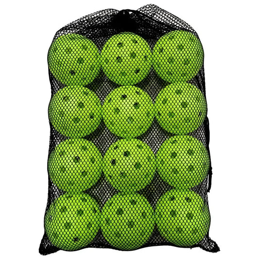 12 Pickleballs 74mm – Indoor Training & Practice